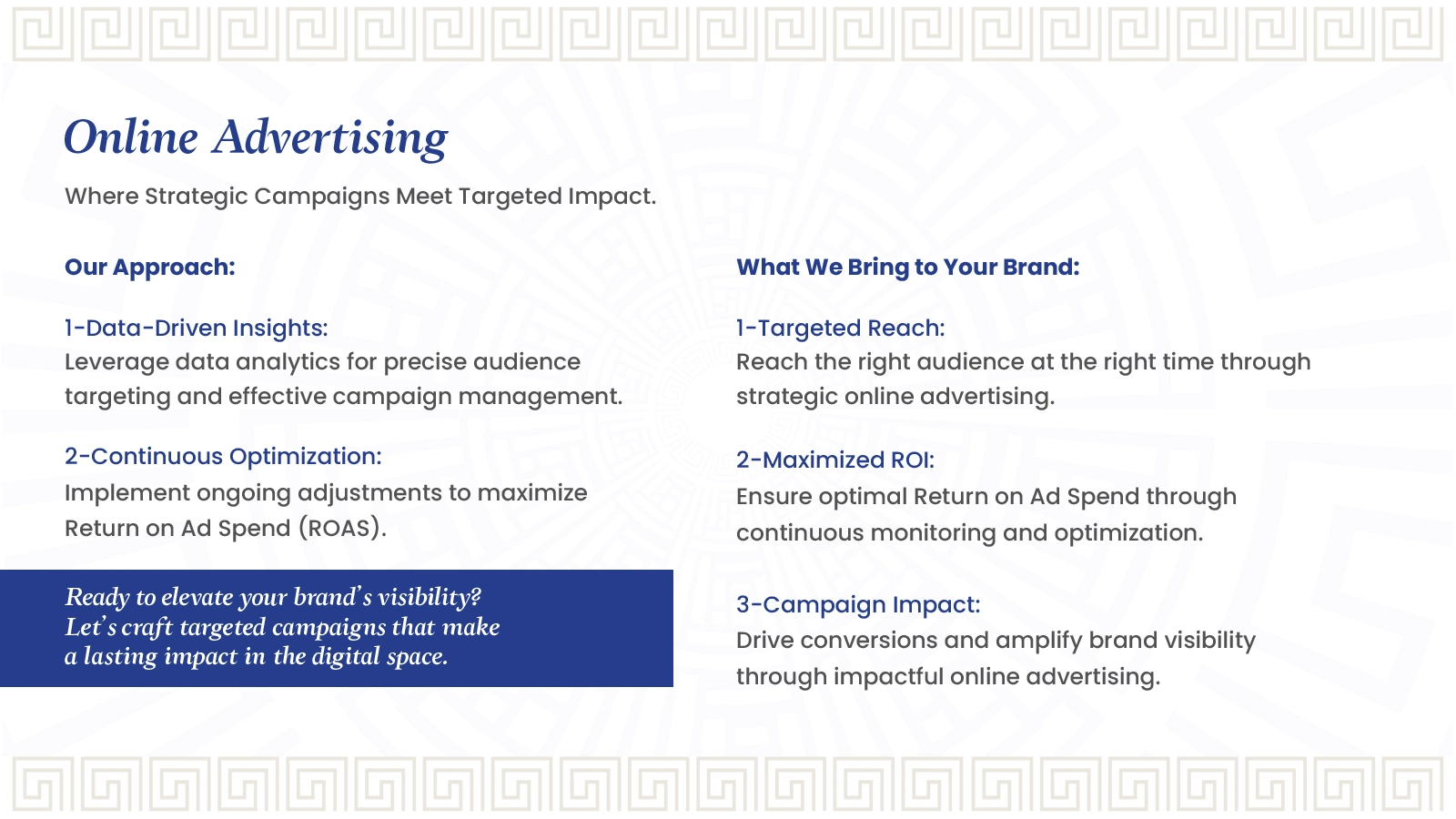 Online Advertising