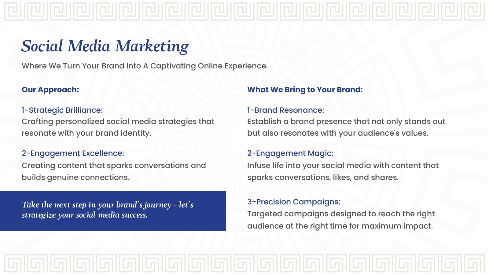 Social Media Marketing